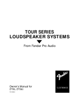 Fender 215-sc - Owners Manual 